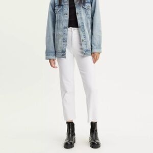 Levi’s Wedgie Straight Raw Hem Jean